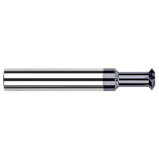 Picture of Harvey Tool 45162-C3 1/16 Dia x 90 DEG CarbideLR DASC, AlTiNChamfer Mill Carbide AlTiN Single End Cham Mill